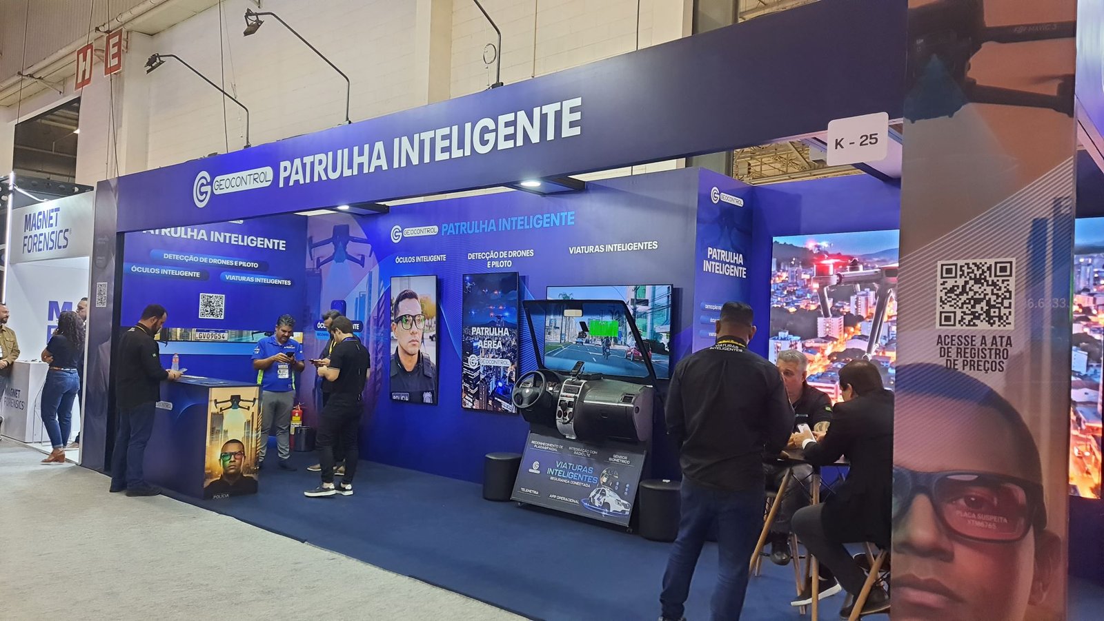 A LAAD 2026 apresentou diversas soluções com IA que reforçam o trabalho da Segurança Pública.