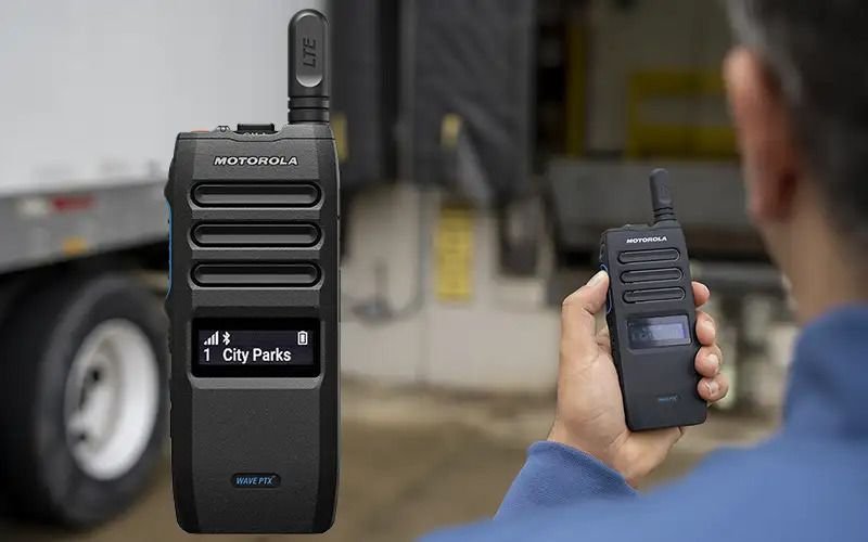 As equipes de segurnaça estarão com rádios TLK da Motorola Solutions