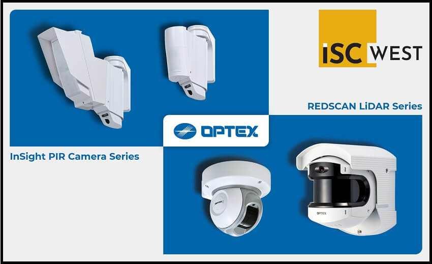 A OPTEX demonstra novos conceitos de proteção de perímetro durante a ISC West. como um firmware que aprimora a REDSCAN LiDAR e outras soluções da marca