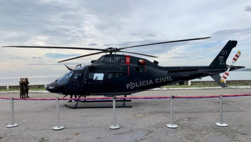 A segurança pública do Rio de Janeiro recebeu um helicóptero Leonardo AW119Kx customizado com tecnologias integradas pela Aeromot Aeronaves e Motores S/A.