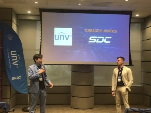 A parceria da SDC e Uniview foi mostrada com tecnologias e números