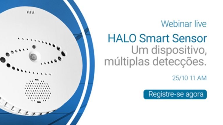 Webinar: “HALO Smart Sensor — Um dispositivo múltiplas detecções”