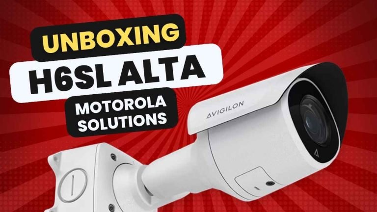 Avigilon Alta H6SL é nova aposta da Motorola Solutions