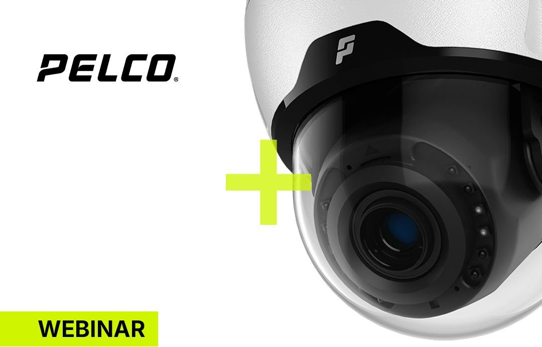 O webinar da Pelco vai apresentar as inovações da Pelco, com o oobjetivo de renovar o mercado com um portfólio renovado e parcerias estratégicas.