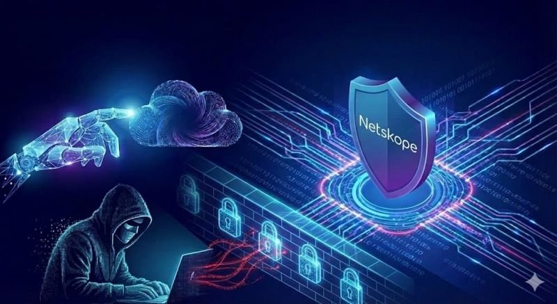 A ferramenta de IA da Netskope se baseia nos controles de segurança de dados e permite o rastreio e visualização da movimentação de dados sensíveis.