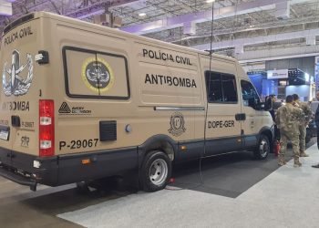 Na LAAD 2026, o debate de soluções integradas voltadas à Segurança Pública está cada vez mais tecnológico e aposta em inovação e ferramentas de IA.