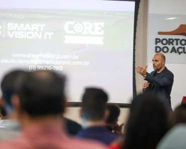 O CEO da Smart Vision IT falou sobre Inteligência Artificial no evento do Porto Açu
